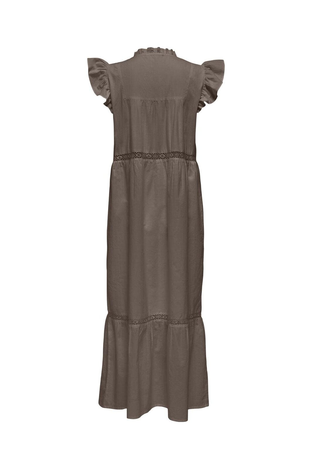 Only - Onlsunny Capsl Frill Dress - 4886734 Morel