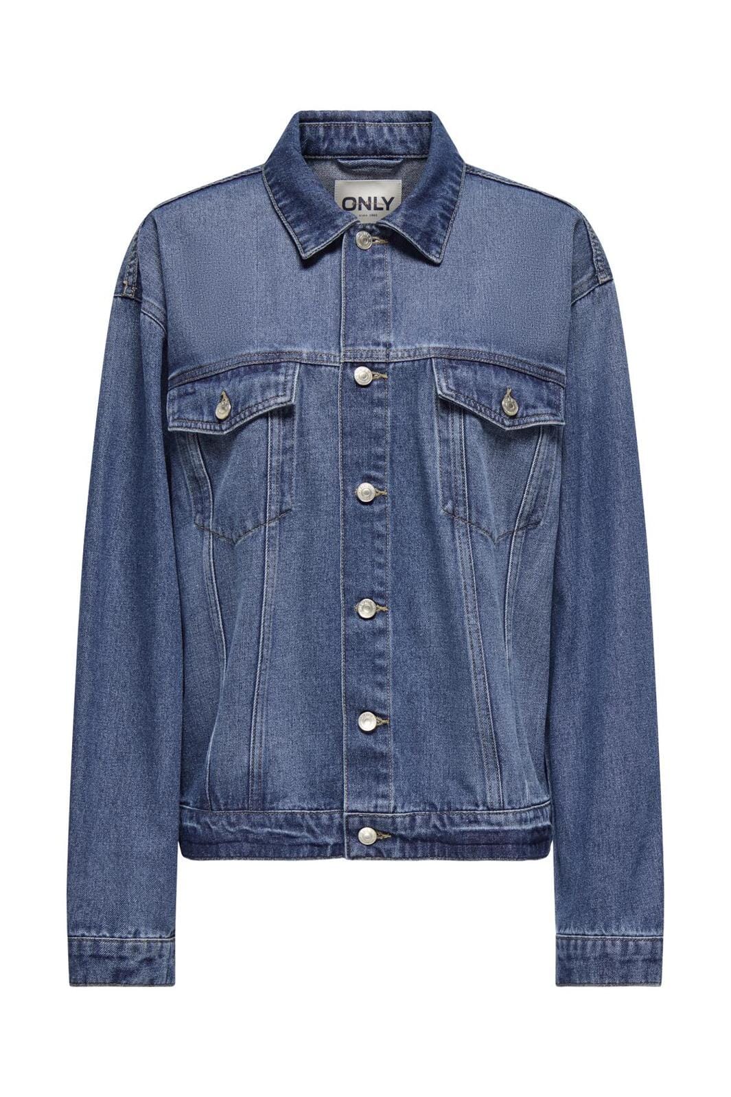 Only - Onltanya Jacket Tai Oy - 4777687 Medium Blue Denim