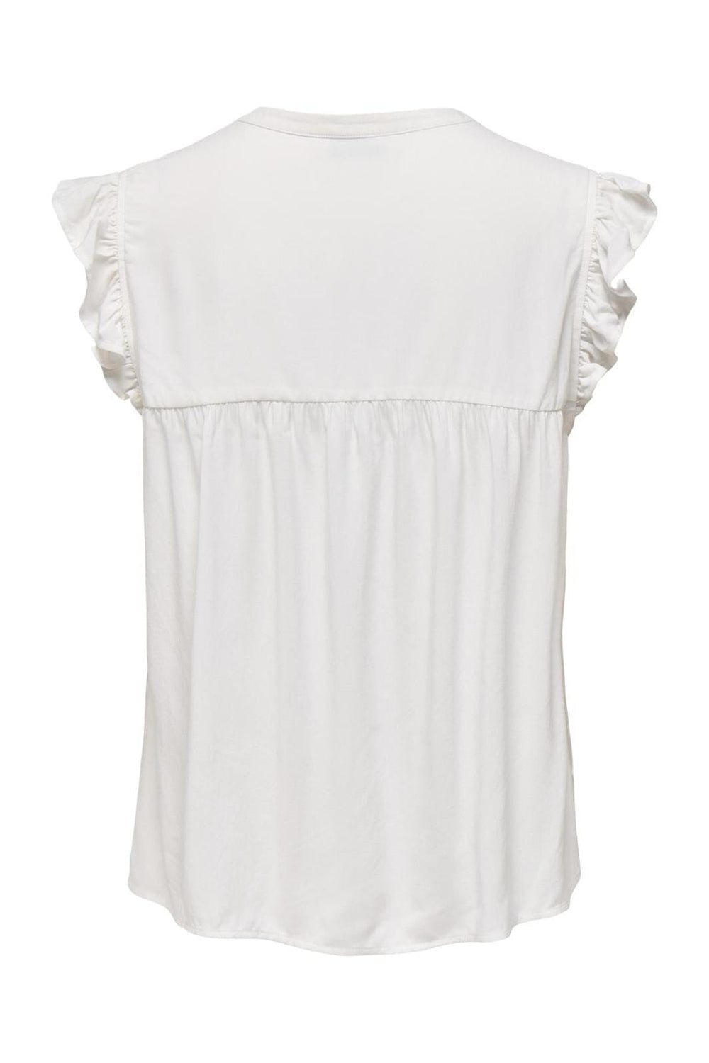 Only - Onlvestine S/S Top 15337374 - 4637988 - Cloud Dancer Blue Emb