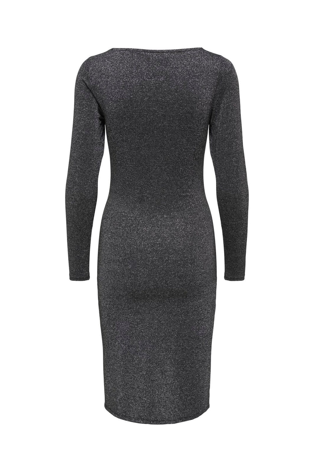 Only - Pgjosie L/S Glitter Dress - 5040953 Black Silver Lurex