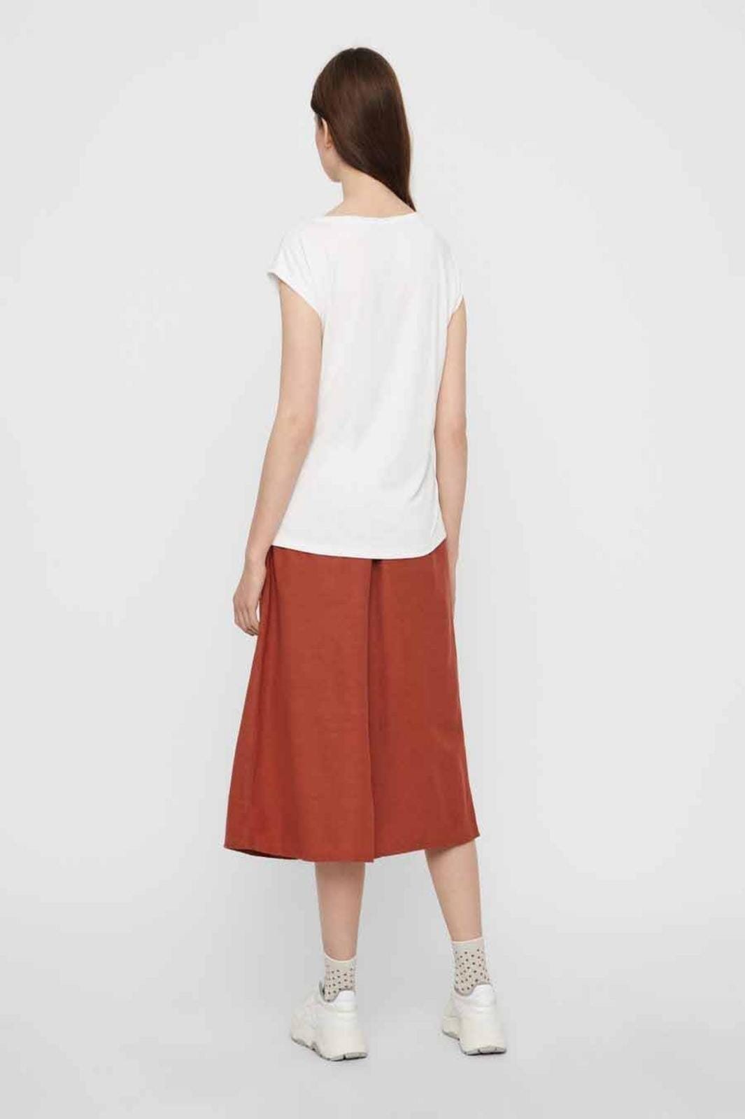 PIECES - Kamala Tee - Bright White Toppe