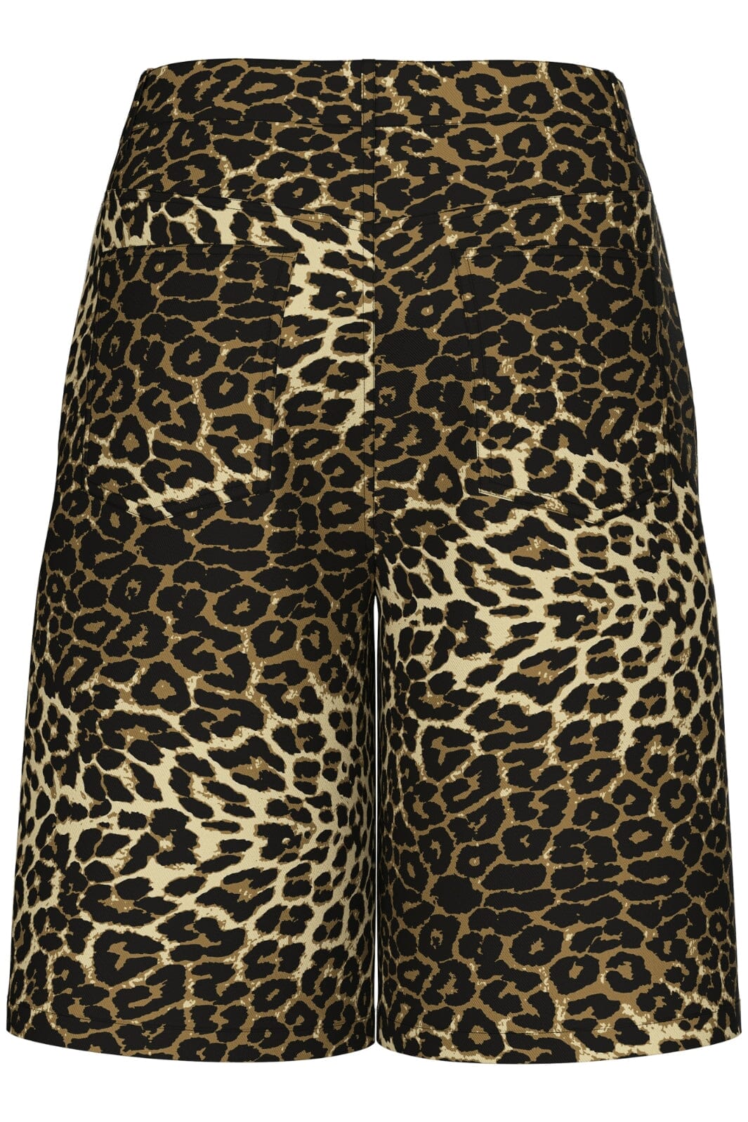 Pieces - Pcastrid Wide Jorts - 4748737 Black Leo Denim Shorts