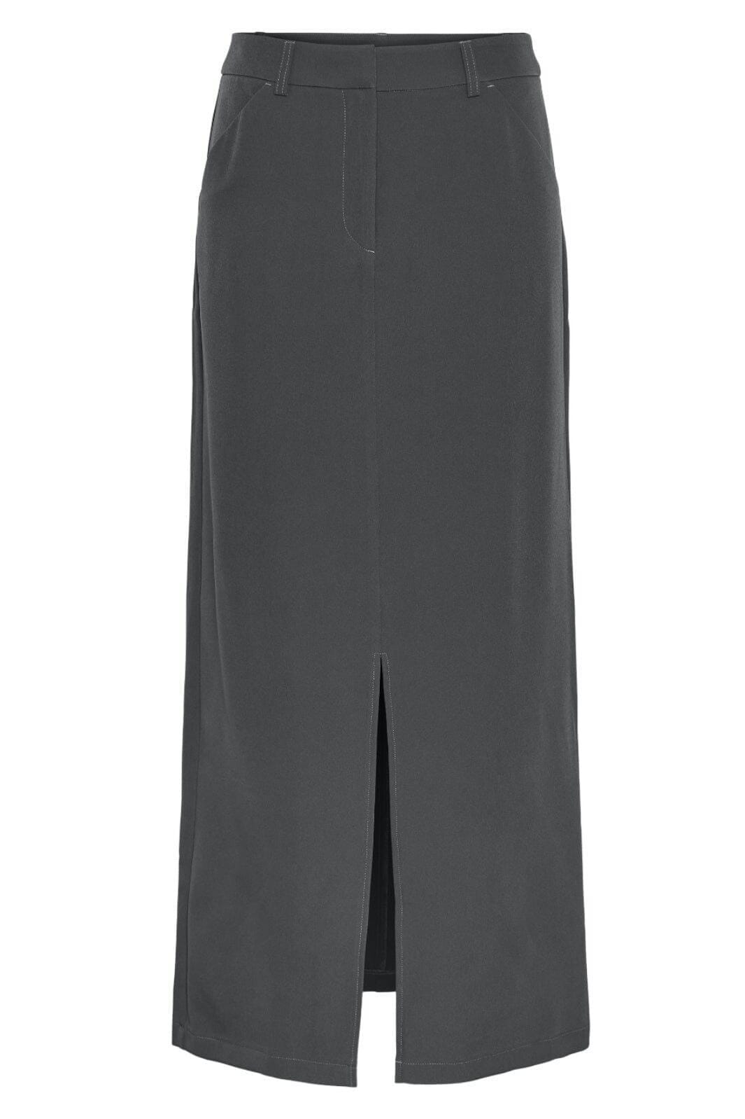 Pieces - Pcbozzy Ankle Skirt - 4566007 Magnet Nederdele