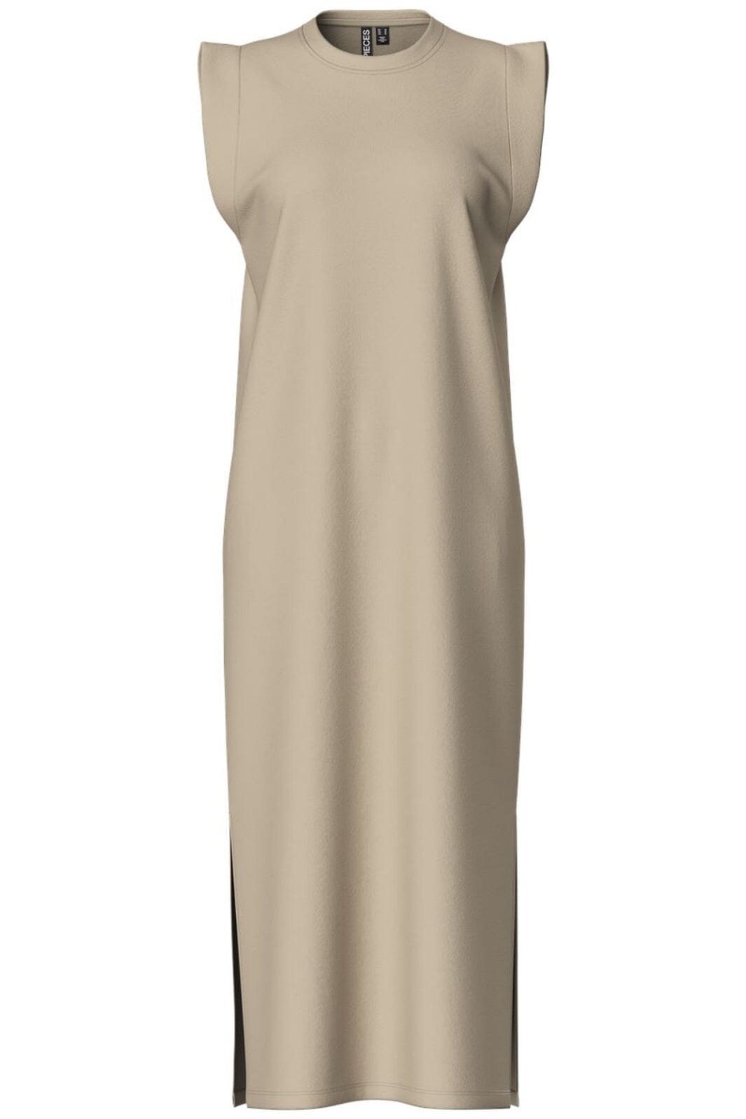 Pieces - Pcchilli Summer Sl Ankle Dress - 4642222 Crockery Kjoler