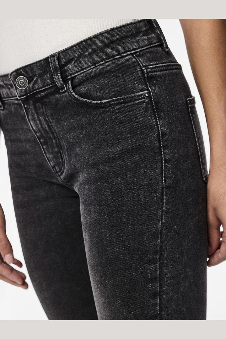 Pieces - Pcdana Skinny Jeans Dg202 - 4591480 Dark Grey Denim