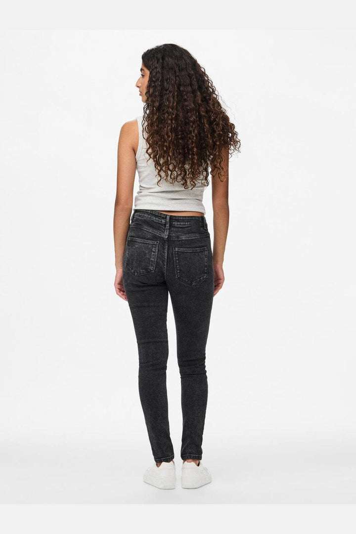 Pieces - Pcdana Skinny Jeans Dg202 - 4591480 Dark Grey Denim