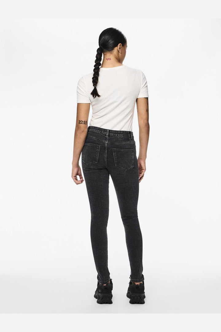 Pieces - Pcdana Skinny Jeans Dg202 - 4591480 Dark Grey Denim