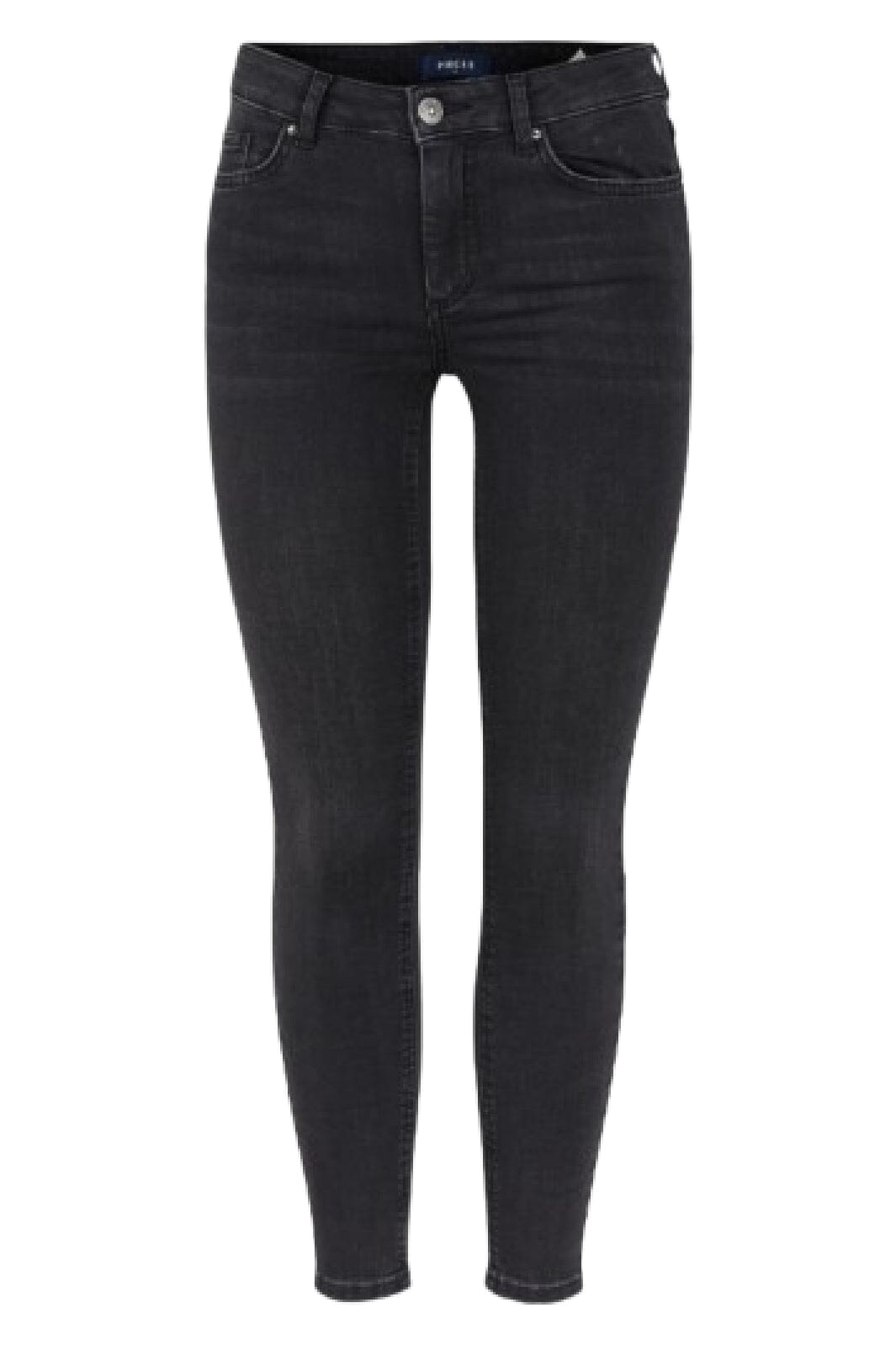 Pieces - PcDelly Skn MW Jeans - Black Jeans