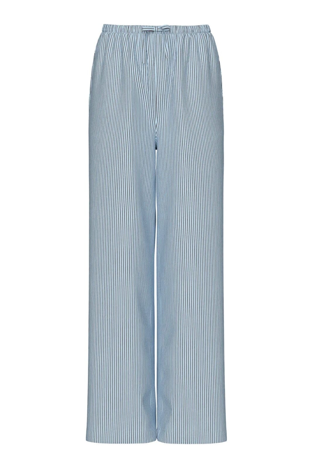 Pieces - Pcfeline Pants Pwp - 4822573 Cashmere Blue Morel