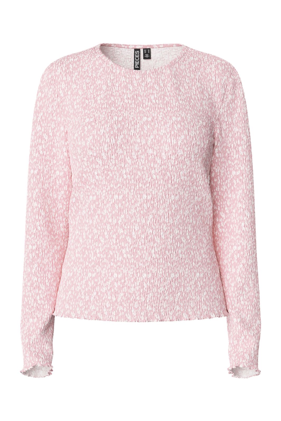 Pieces - Pcflora Ls Top - 4640501 Roseate Spoonbill Flower