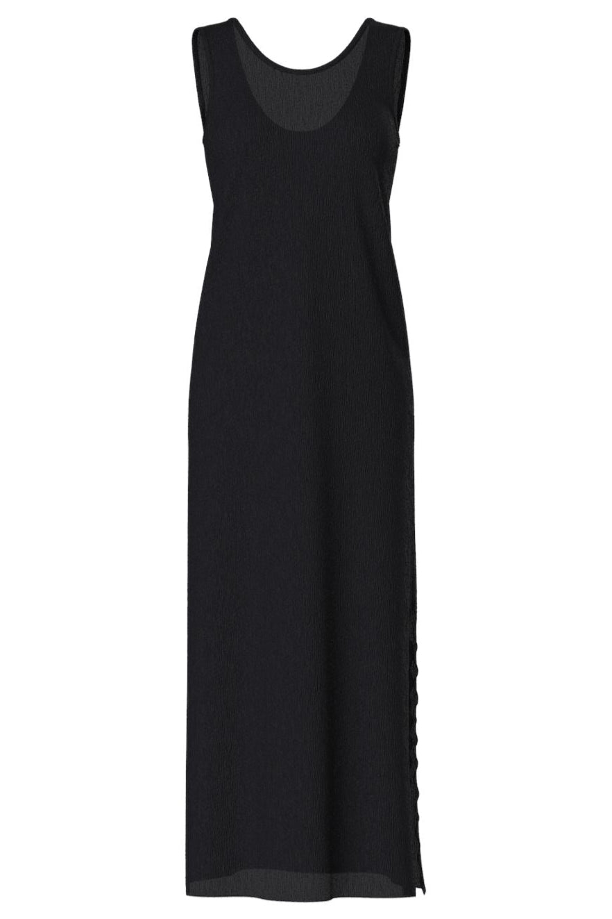 Pieces - Pcflora Sl Maxi Dress - 4699167 Black