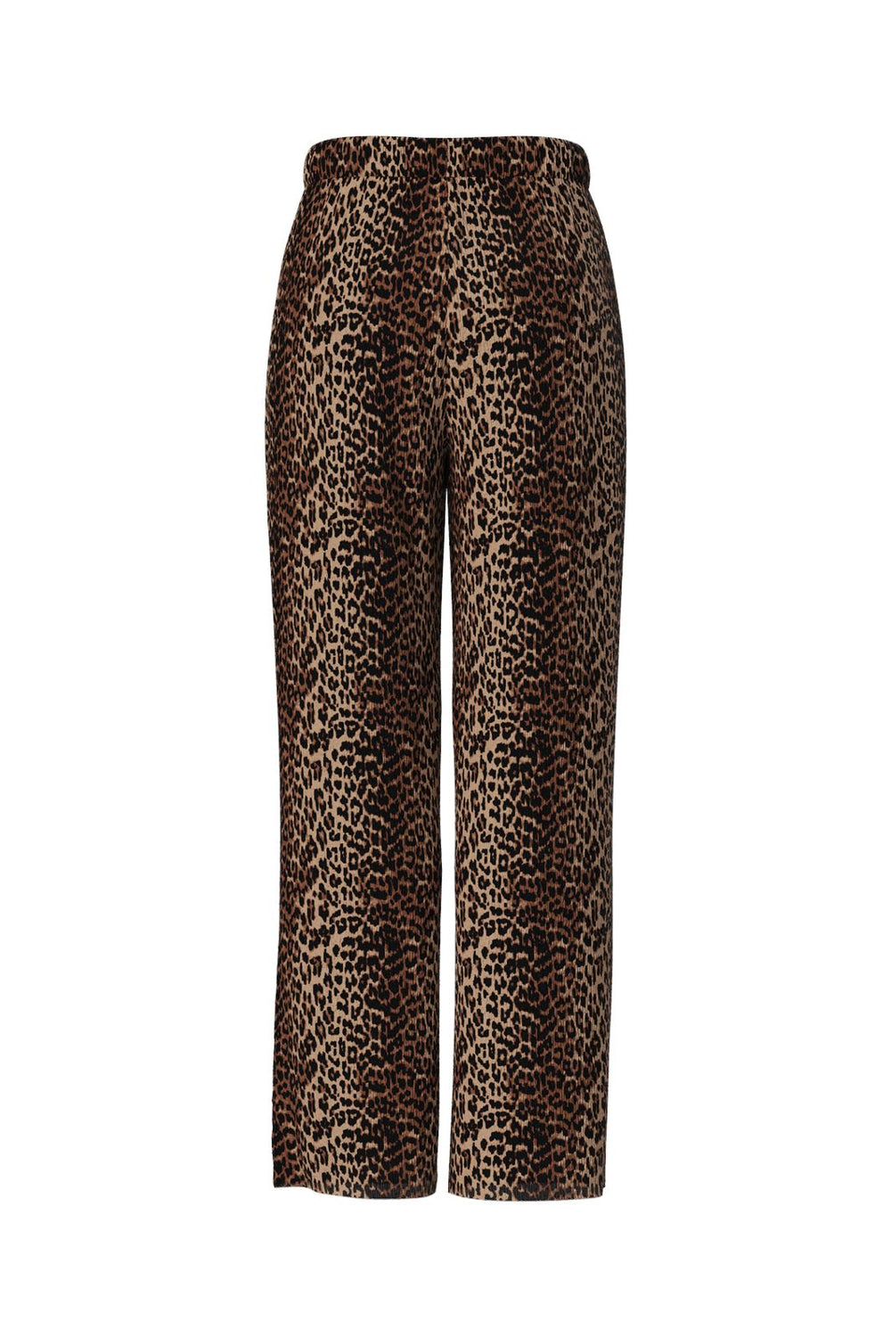 Pieces - Pcflora Wide Pants - 4699161 Black Leo