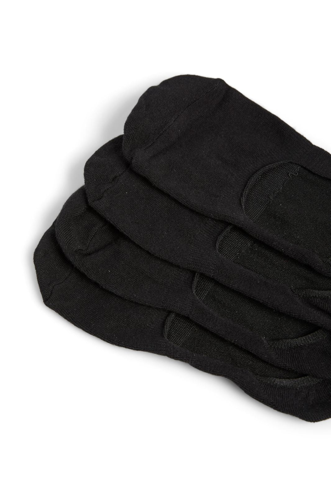 Pieces - Pcgilly Footies 4 Pack - Black