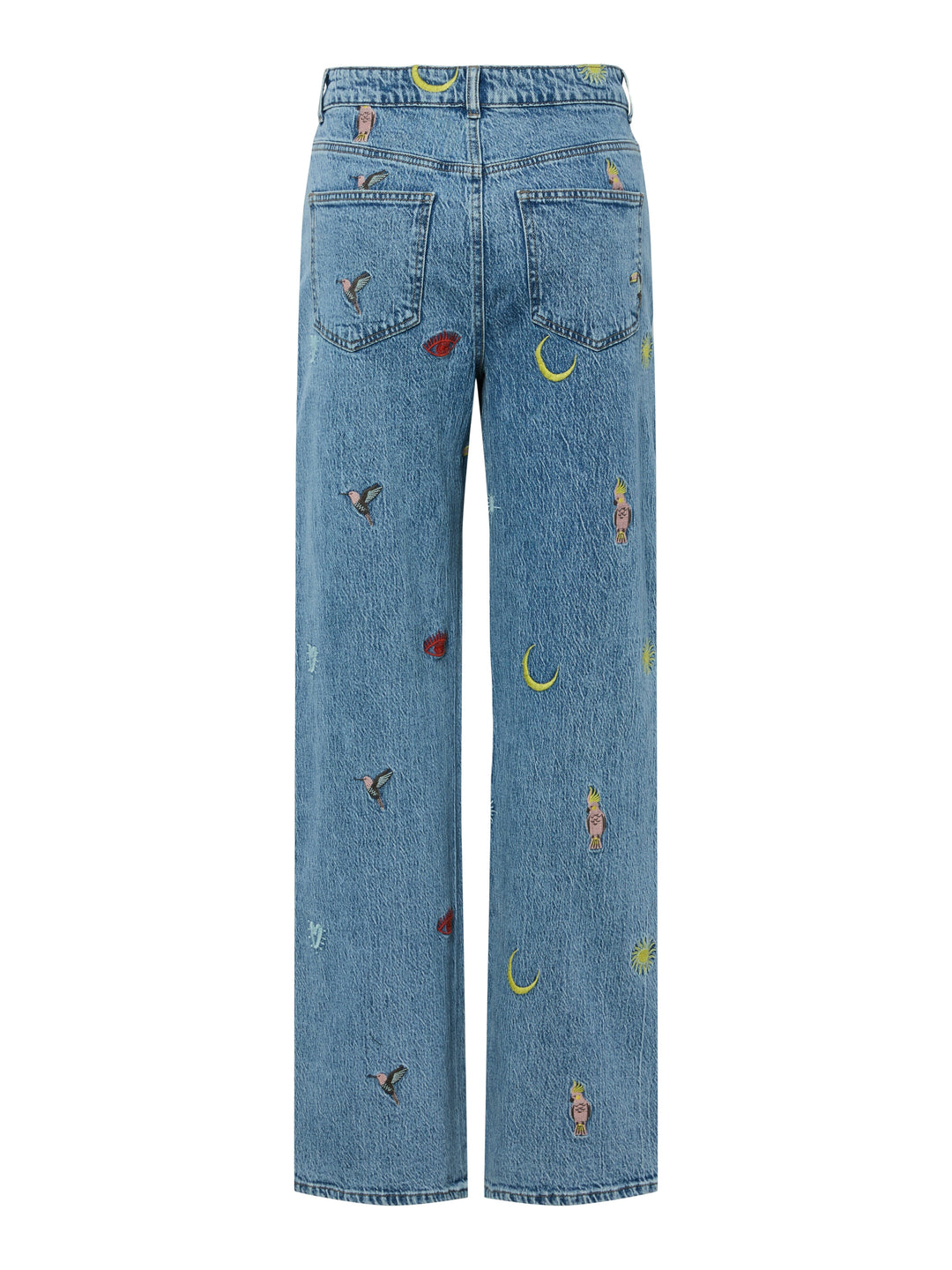 Pieces - Pcjidi Straight Jeans Mpa - 4817512 Medium Blue Denim Jeans