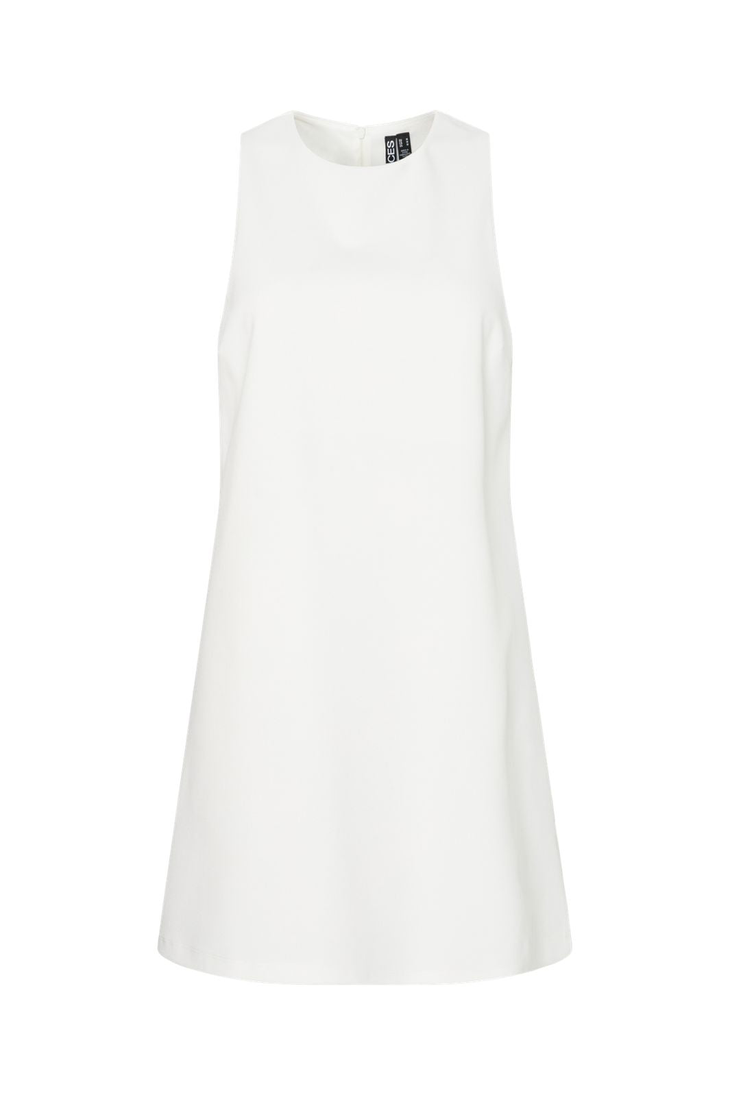 Pieces - Pcjosella Sl O-Neck Short Dress - 4866904 Bright White