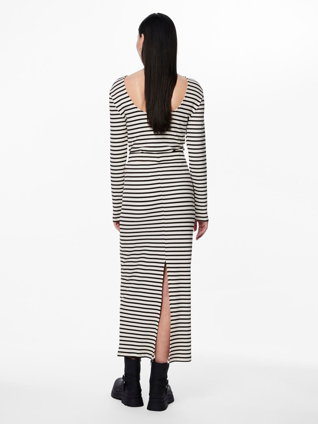 Pieces - Pcjuna Ankle Skirt - 4586441 Cloud Dancer Brown Nederdele