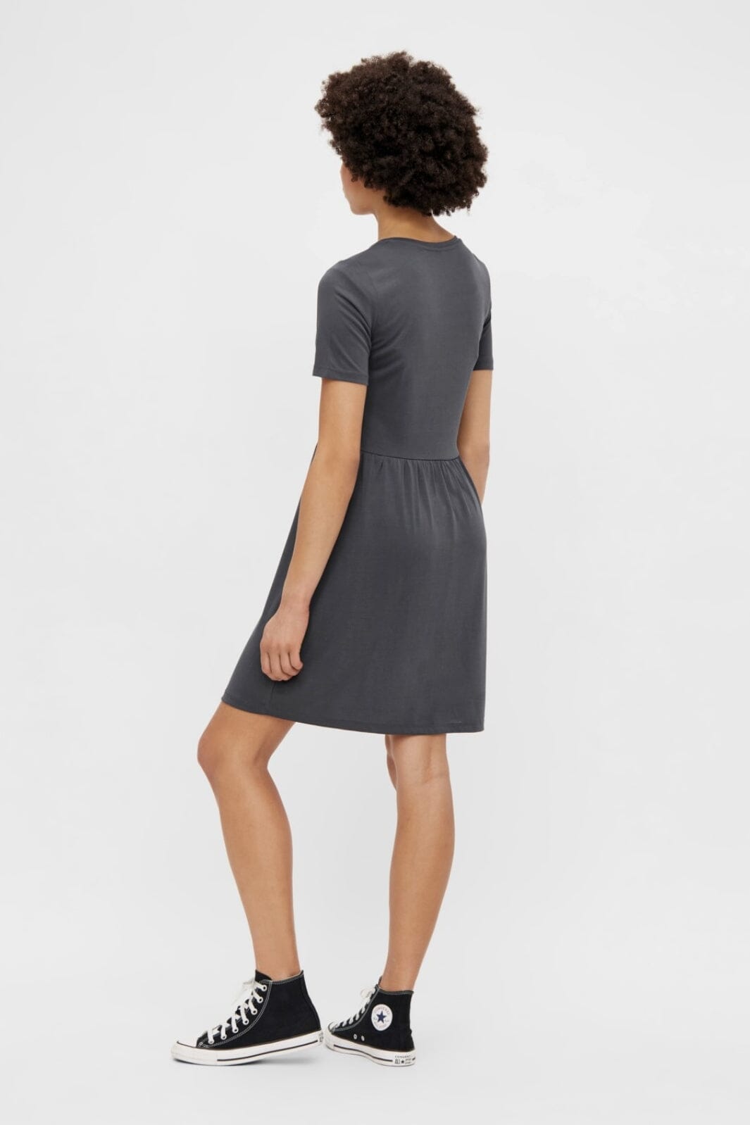 Pieces - PcKamala SS Dress - Ombre Blue Kjoler