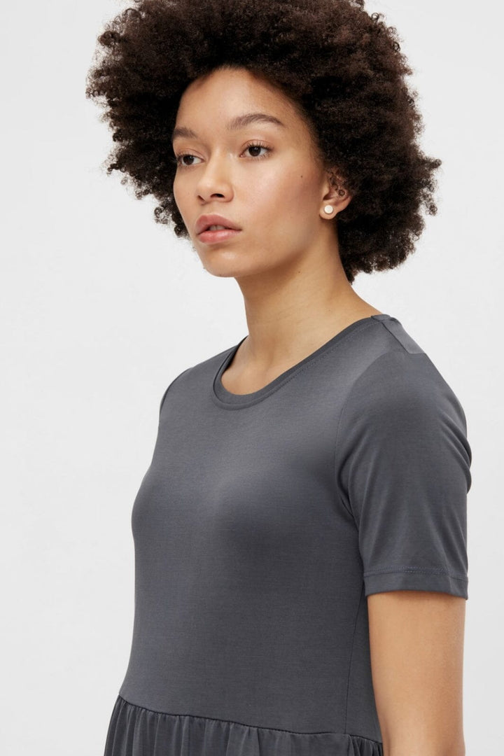 Pieces - PcKamala SS Dress - Ombre Blue Kjoler