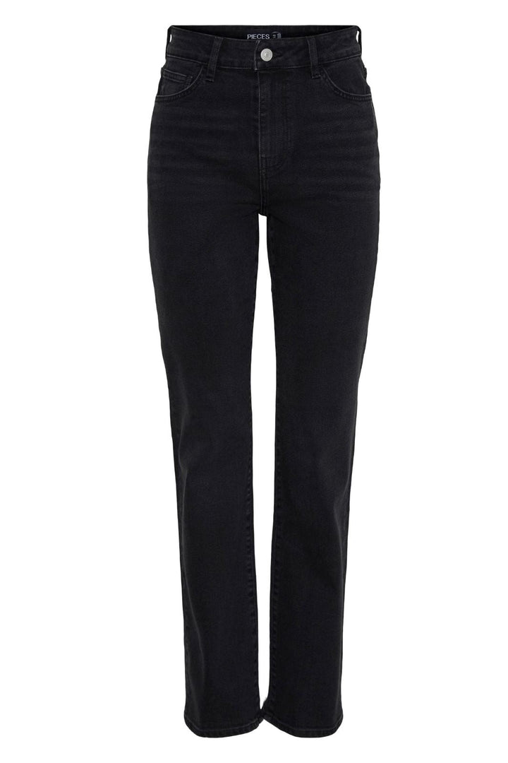 Pieces - Pckelly Straight Jeans Bl102 - 4421715 Black Jeans