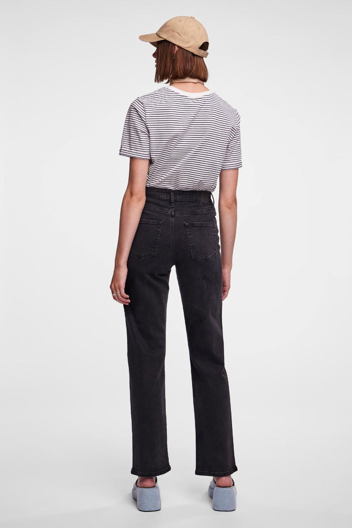 Pieces - Pckelly Straight Jeans Bl102 - 4421715 Black Jeans