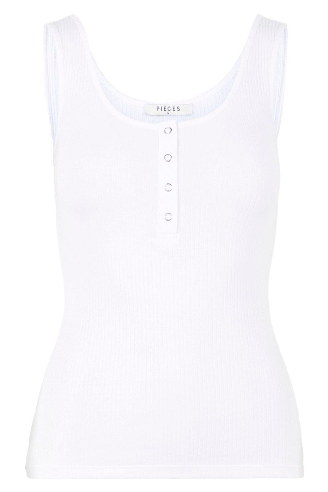 Pieces - Pckitte Tank Top - Bright White Toppe