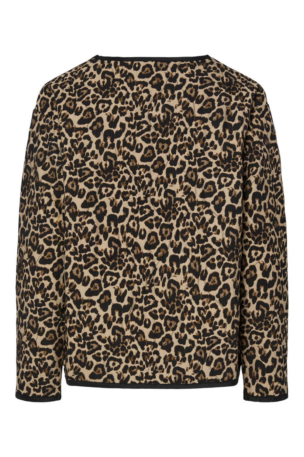 Pieces - Pcmalina Ls Quilted Jacket 17161747 - 4876317 - Silver Mink Leo