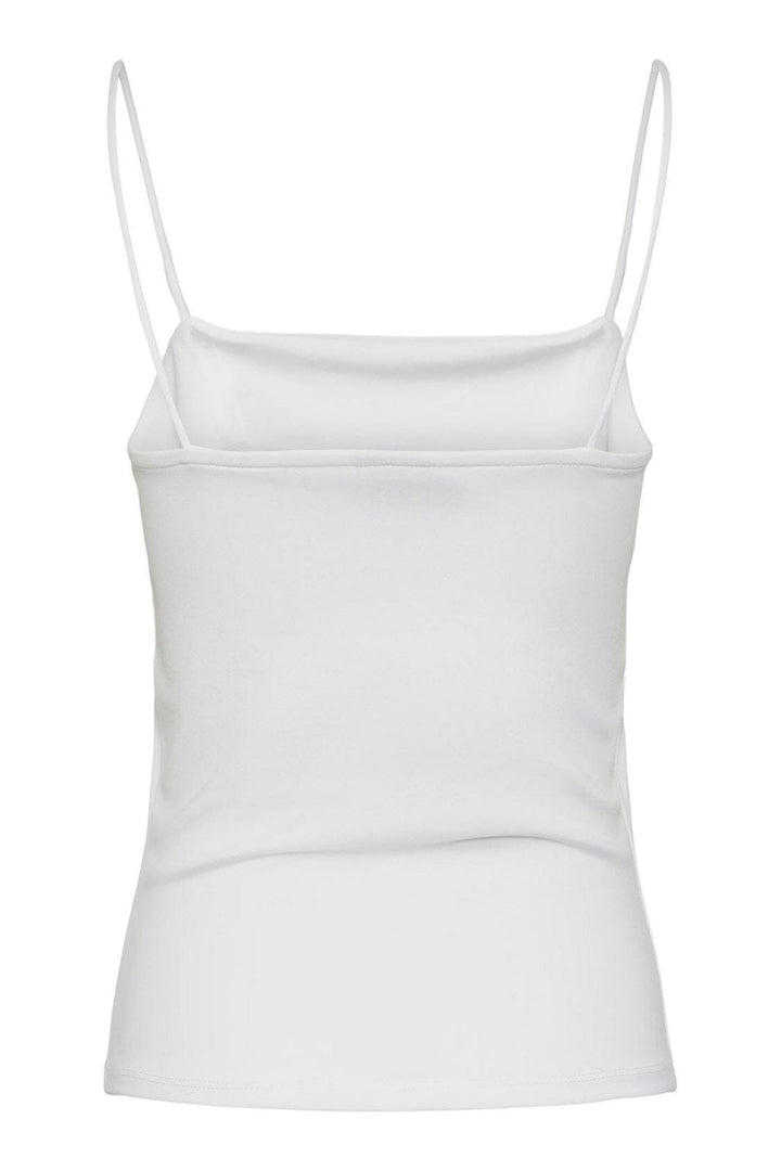 Pieces - Pcminni Strap Top - 4318970 Bright White Toppe