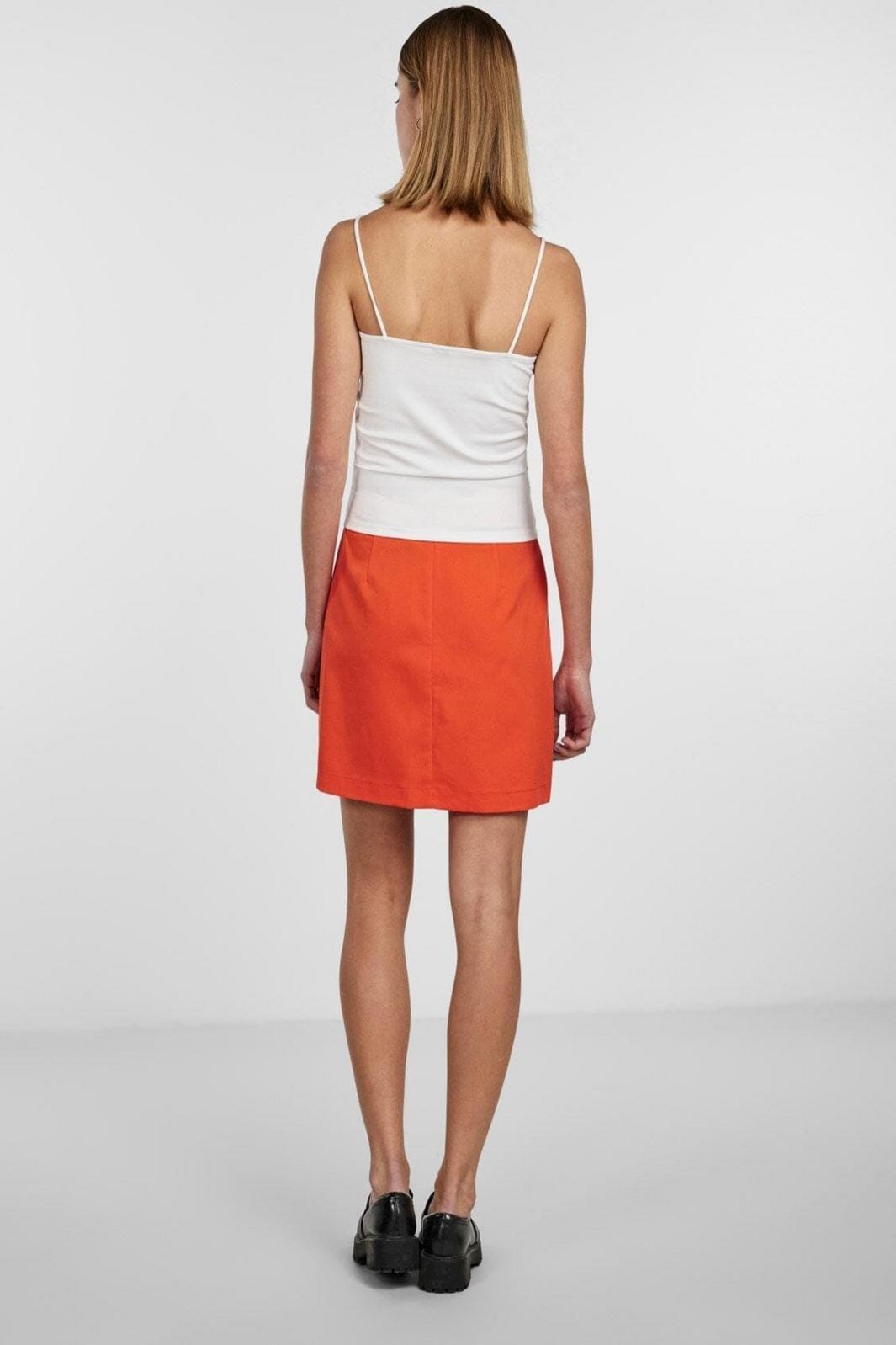 Pieces - Pcminni Strap Top - 4318970 Bright White Toppe