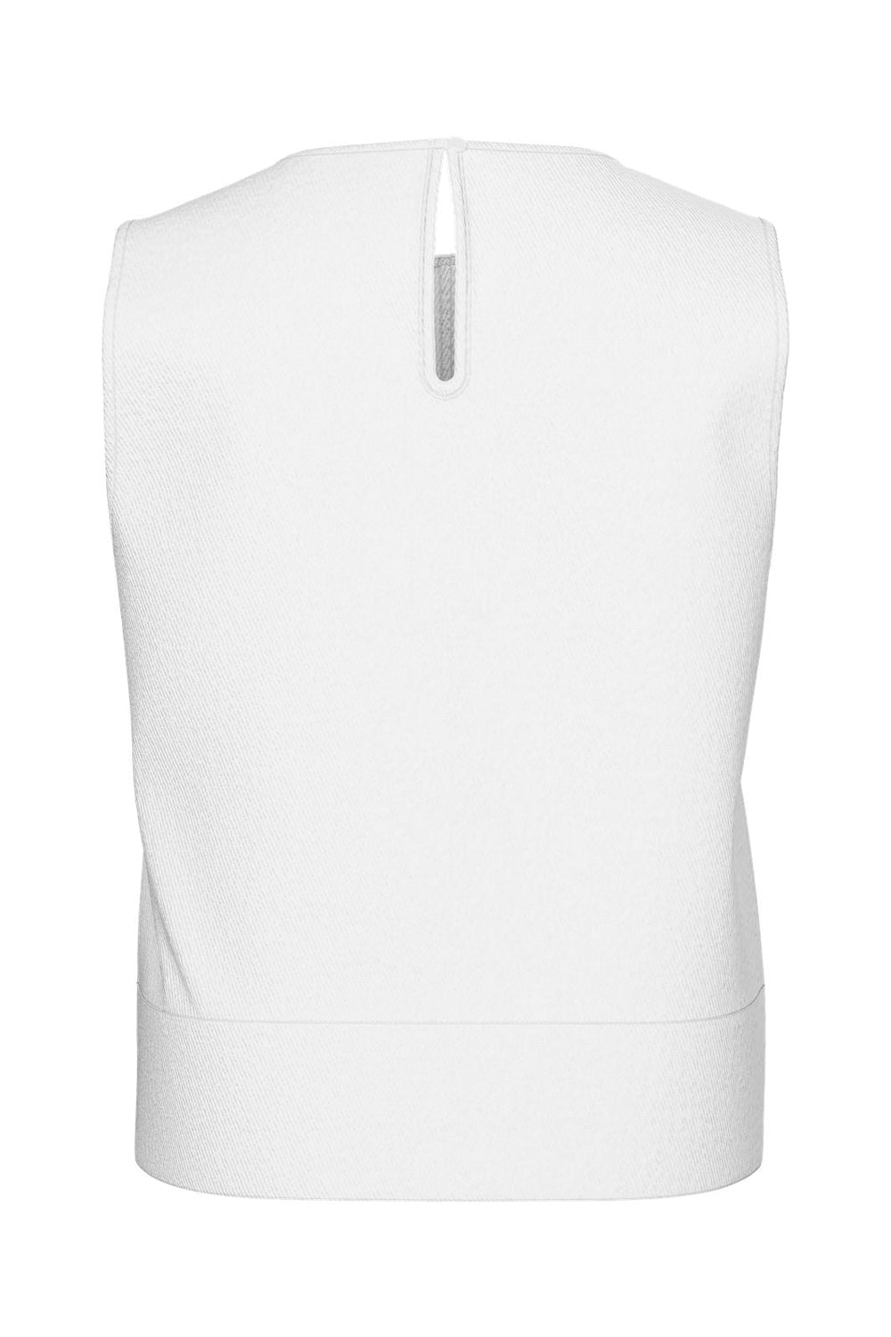 Pieces - Pcsalume Sl Denim Top - 4830262 Bright White