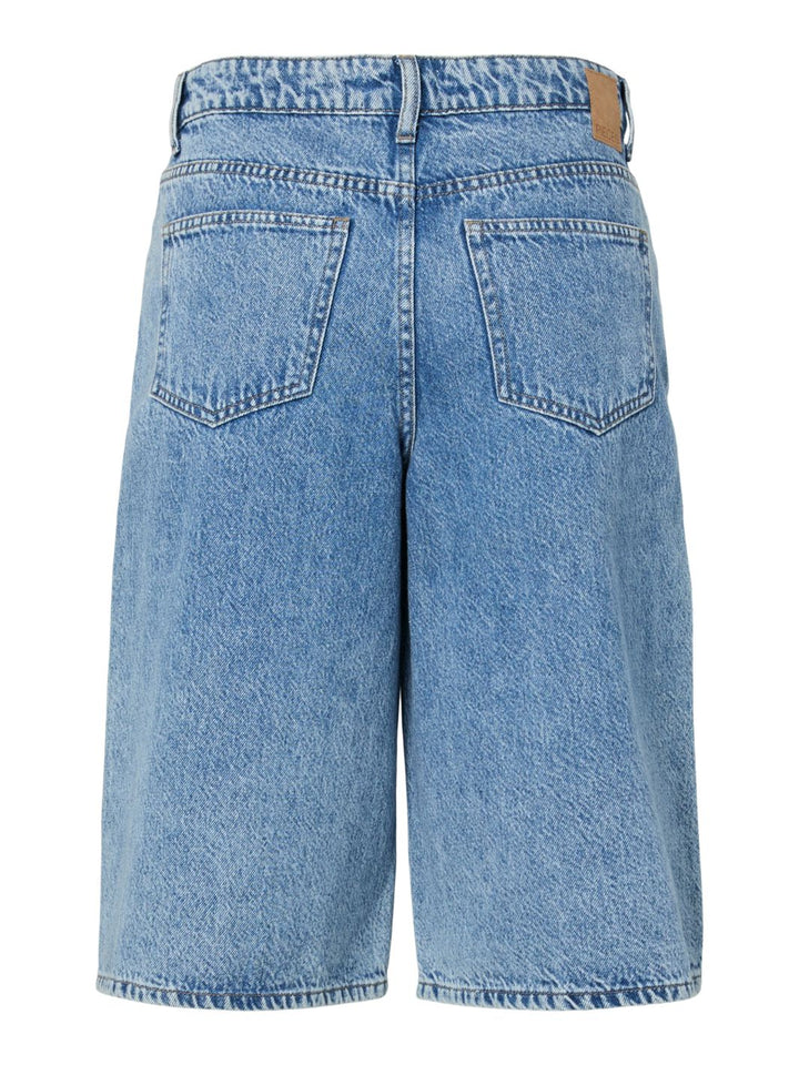 Pieces - Pcsky Denim Jorts - 4883637 Medium Blue Denim