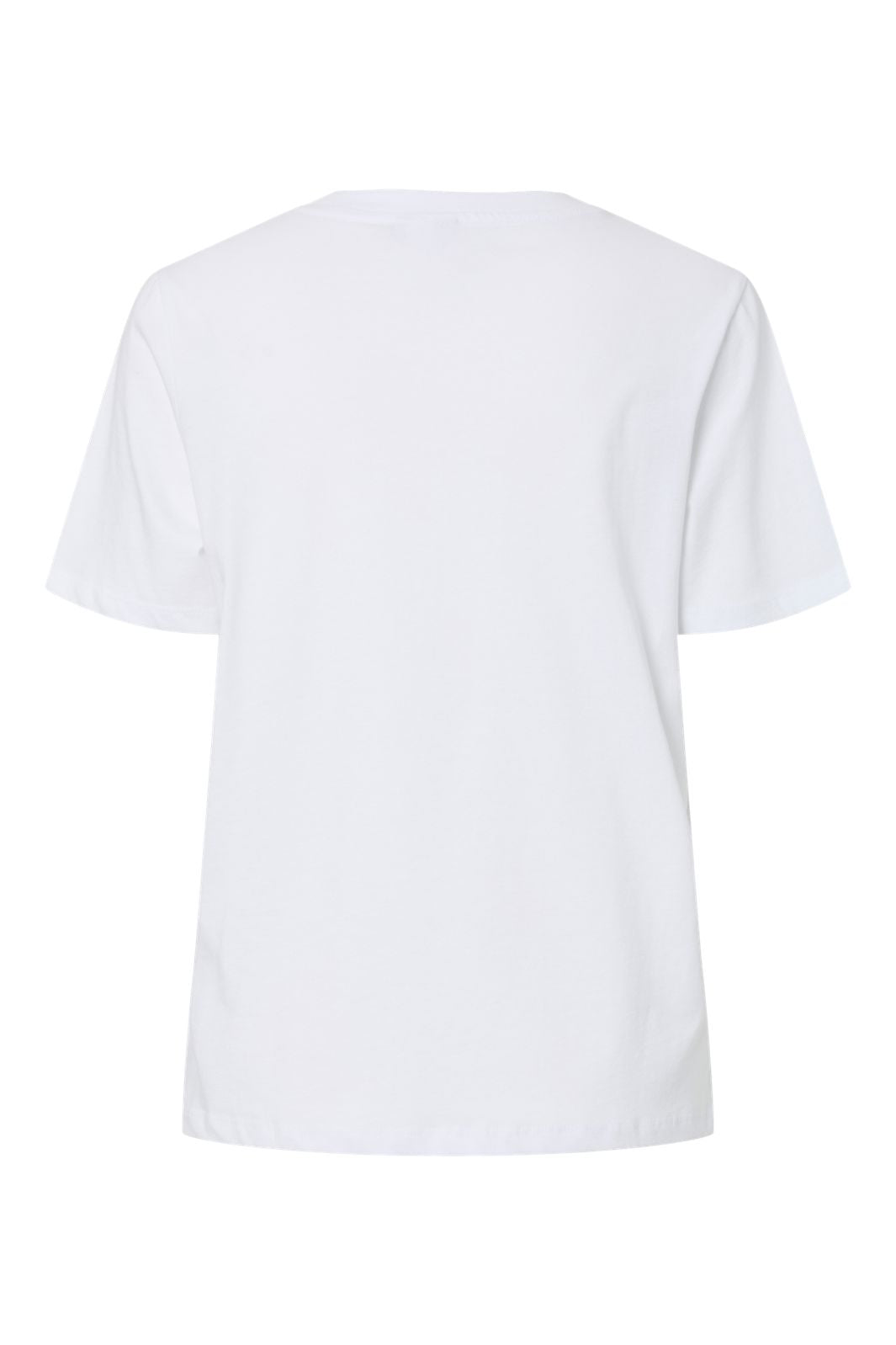 Pieces - Pctille Ss O-Neck Tee Pp - 4936516 Bright White Strawberry