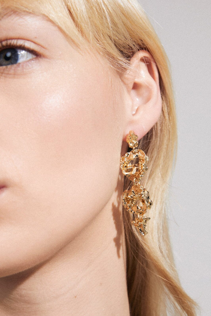 PILGRIM - Act Earrings - Gold Plated Øreringe