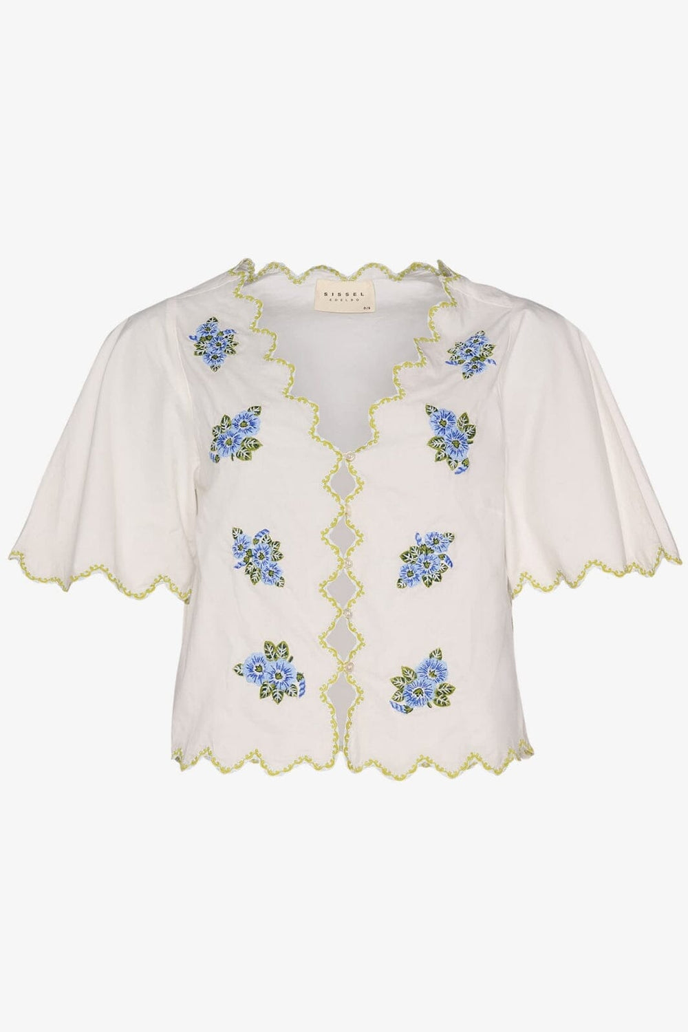 Sissel Edelbo - Blueflower Top SE 1605 - Blue Flower