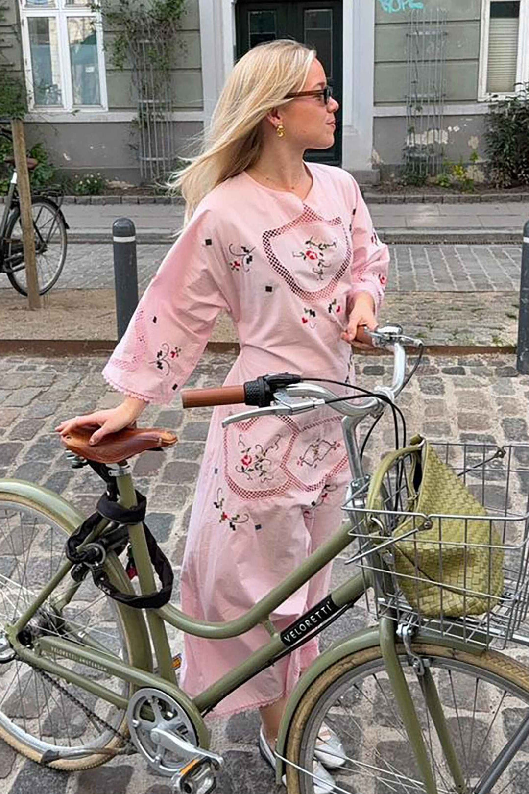 Sissel Edelbo - Clematis Dress SE 1576 - Dull Rose Kjoler