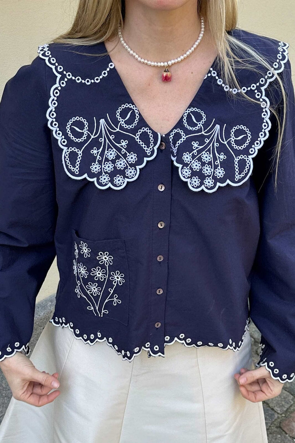 Sissel Edelbo - Elysia Shirt SE 1688 - Navy