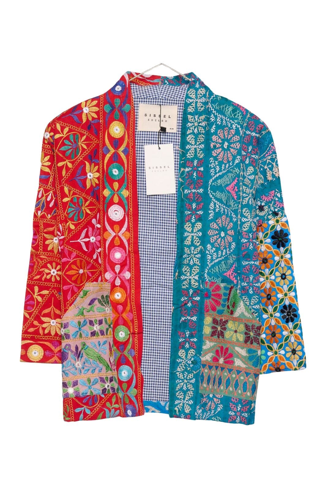 Sissel Edelbo - Jasmin Embroidery Blanket Jacket SE1104-1 - No. 1 Jakker