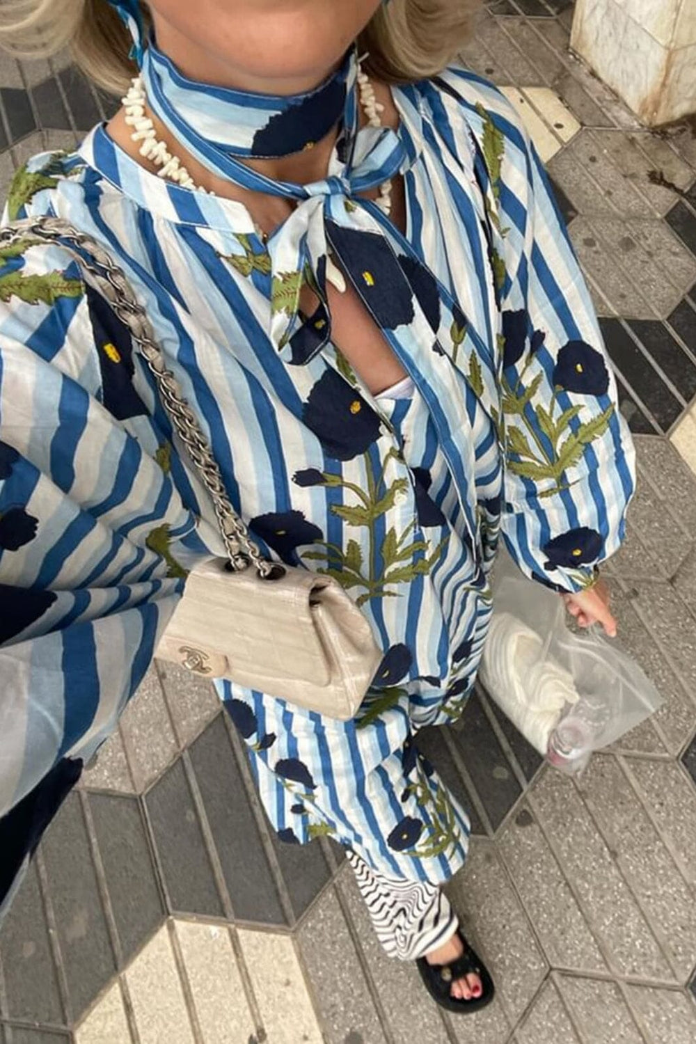 Sissel Edelbo - Lara Organic Cotton Dress SE 1148 - True Blue Kjoler