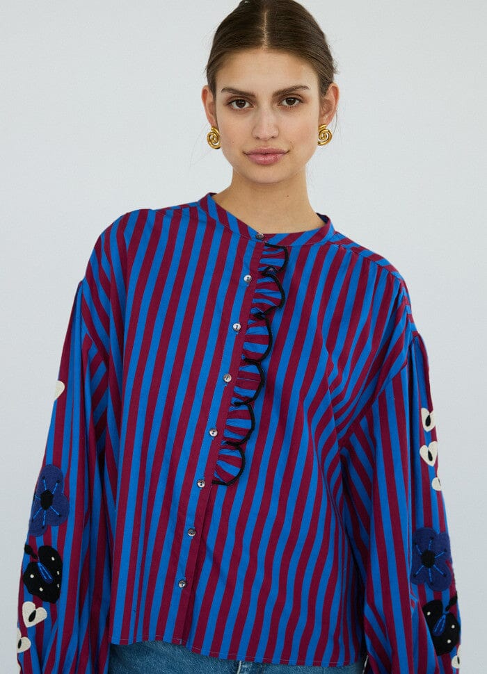 Sissel Edelbo - Patricia Shirt SE 1407 - Victoriana Circus Bluser