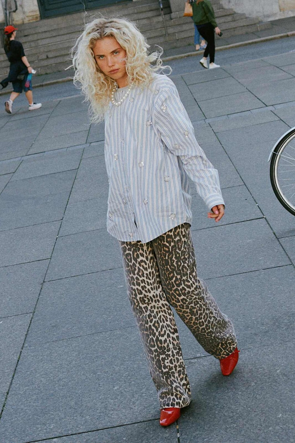 Sissel Edelbo - Vanilla Shirt SE 1711 - Dusty Stripes