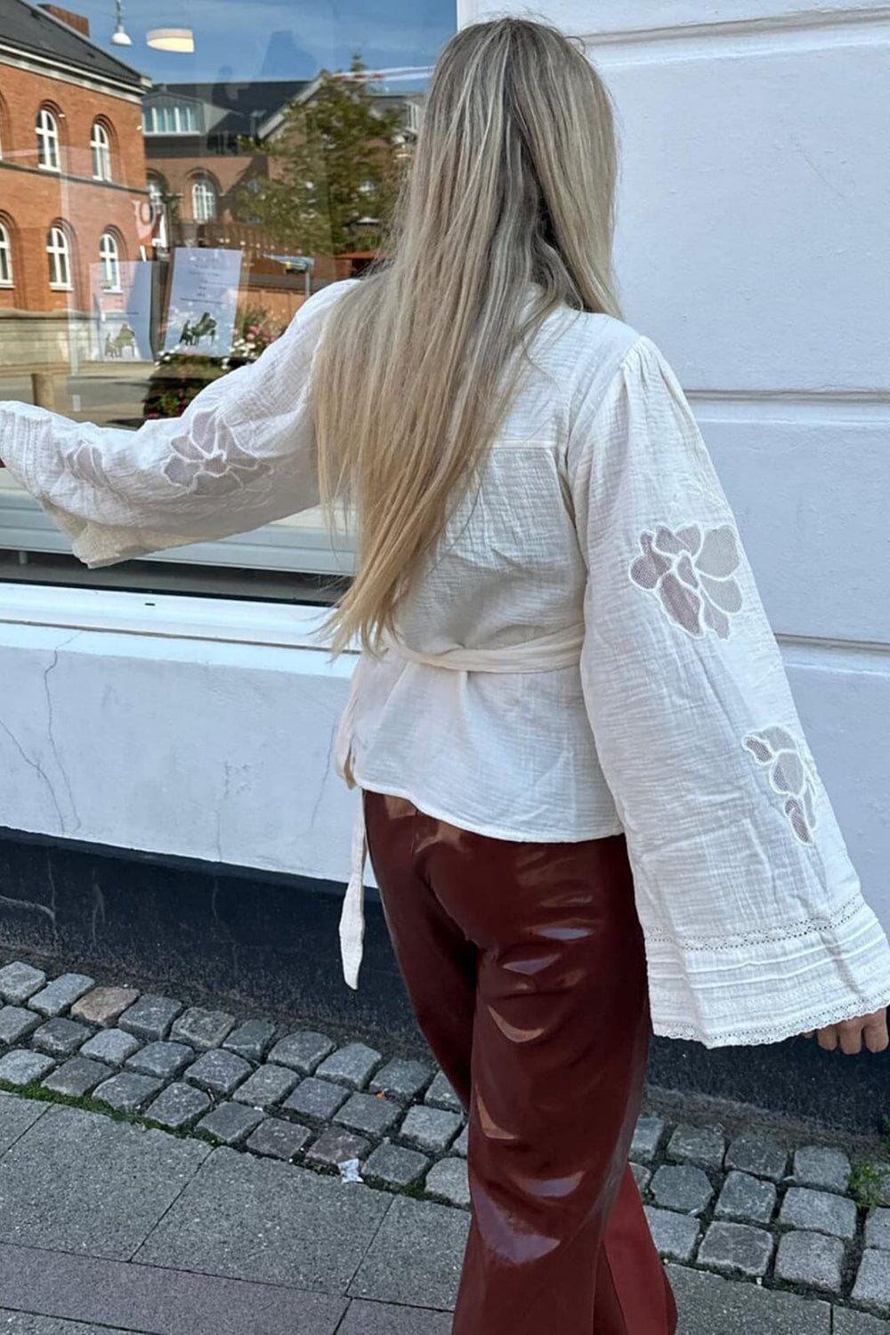 Sissel Edelbo - Winfrey Wrap Top SE 1248 - Ecru