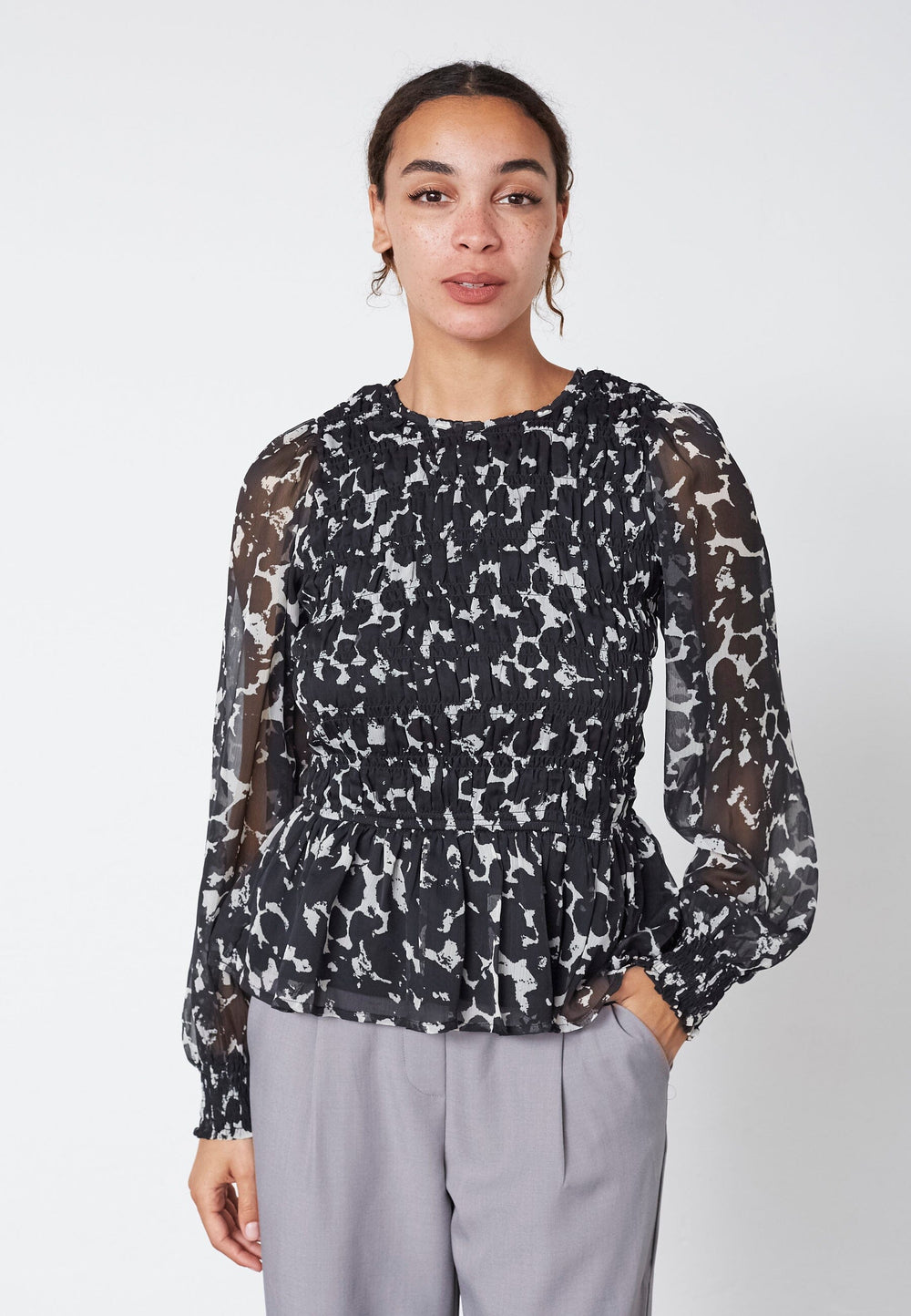 Sisters Point - Uda-Ls1 19126 - 010 - Black/Cream Bluser