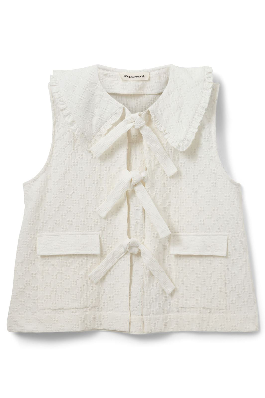 Sofie Schnoor - Annikasw Vest S251296 - 0124 - Snow White Veste