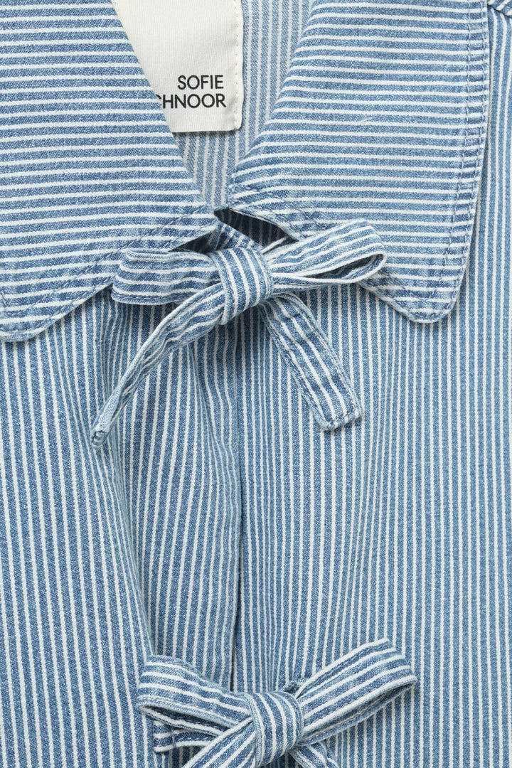 Sofie Schnoor - Marlosw Jacket S251105 - 5092 - Blue Striped Jakker
