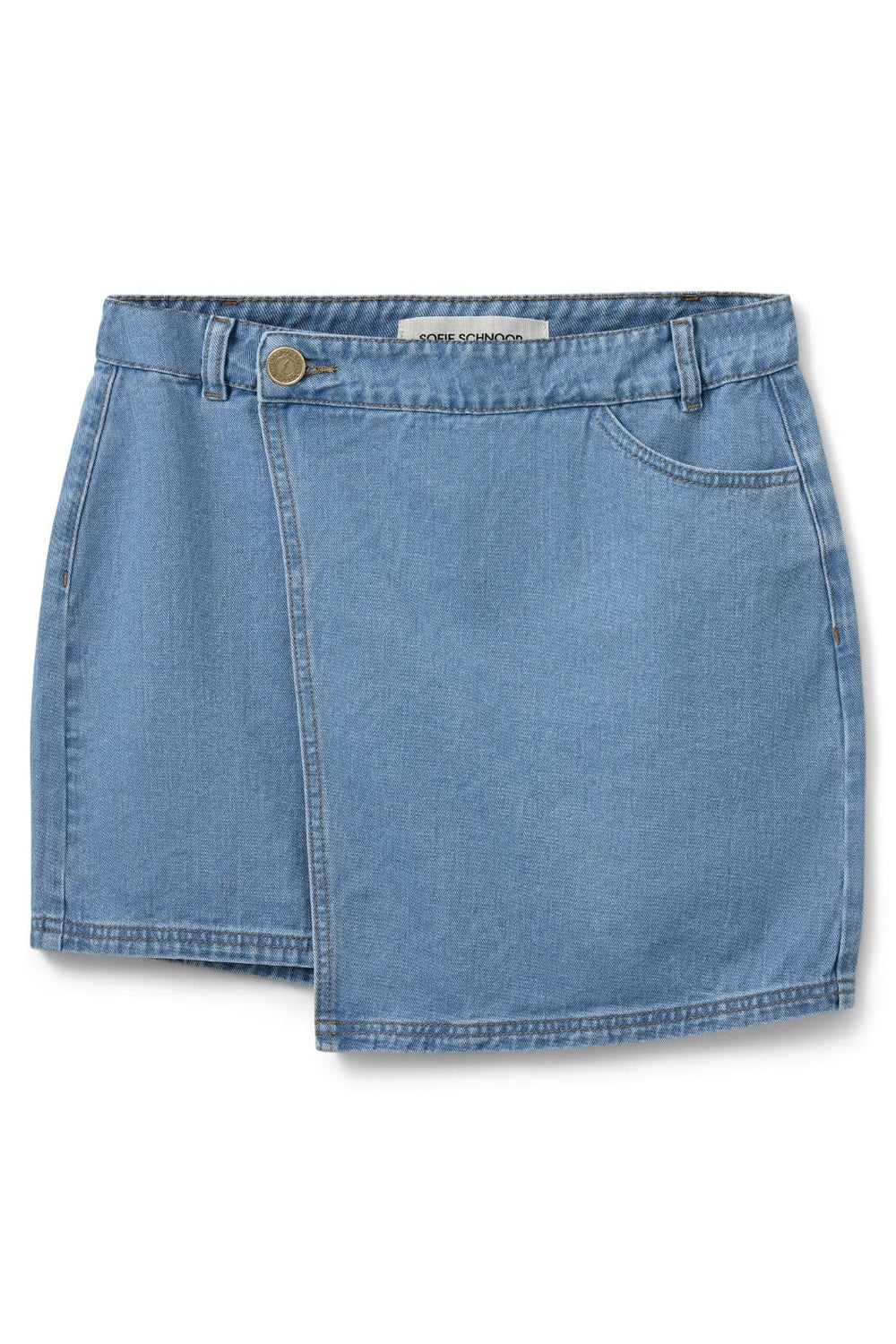 Sofie Schnoor - Thinasw Skirt S251254 - 5002 - Denim Blue Nederdele