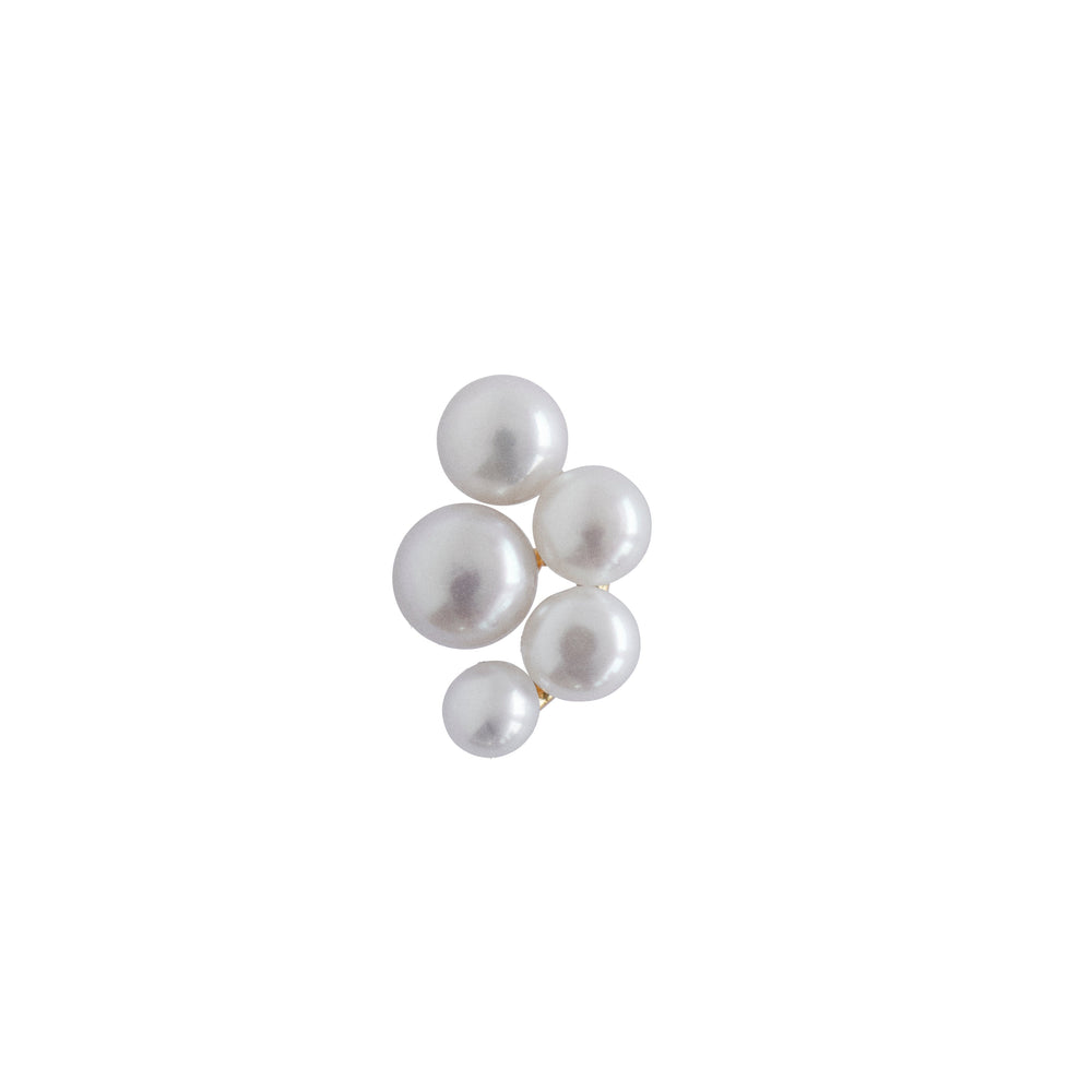 Stine A - Bloom Pearl Berries Earring - Single - 1339-02-S Øreringe