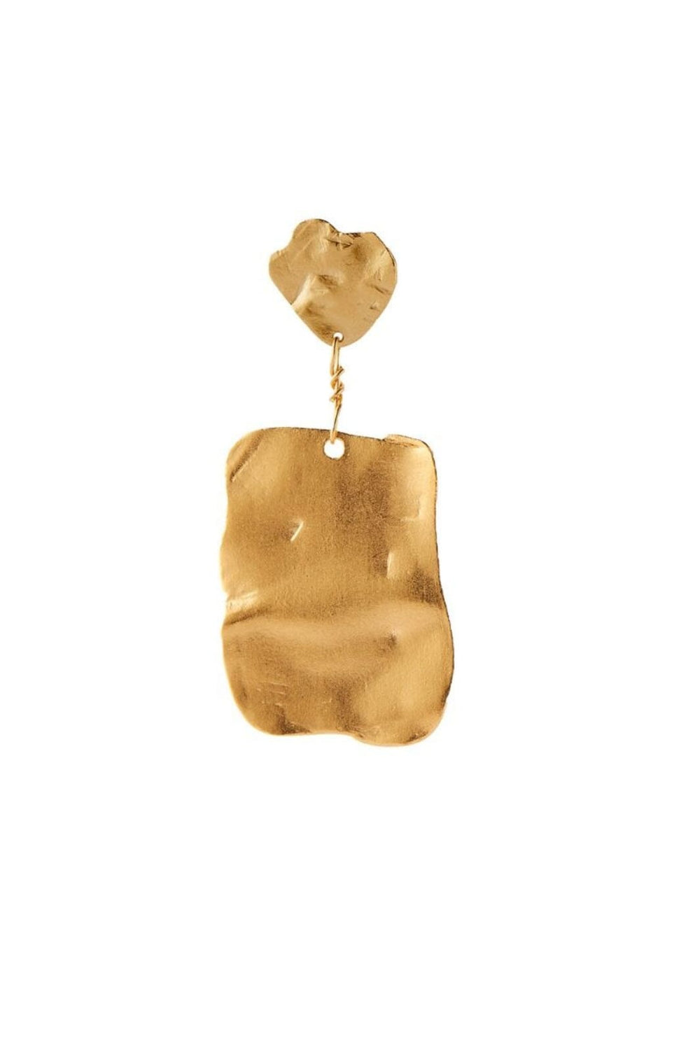 Stine A - Golden Reflection Earring - 1324-02-S Øreringe