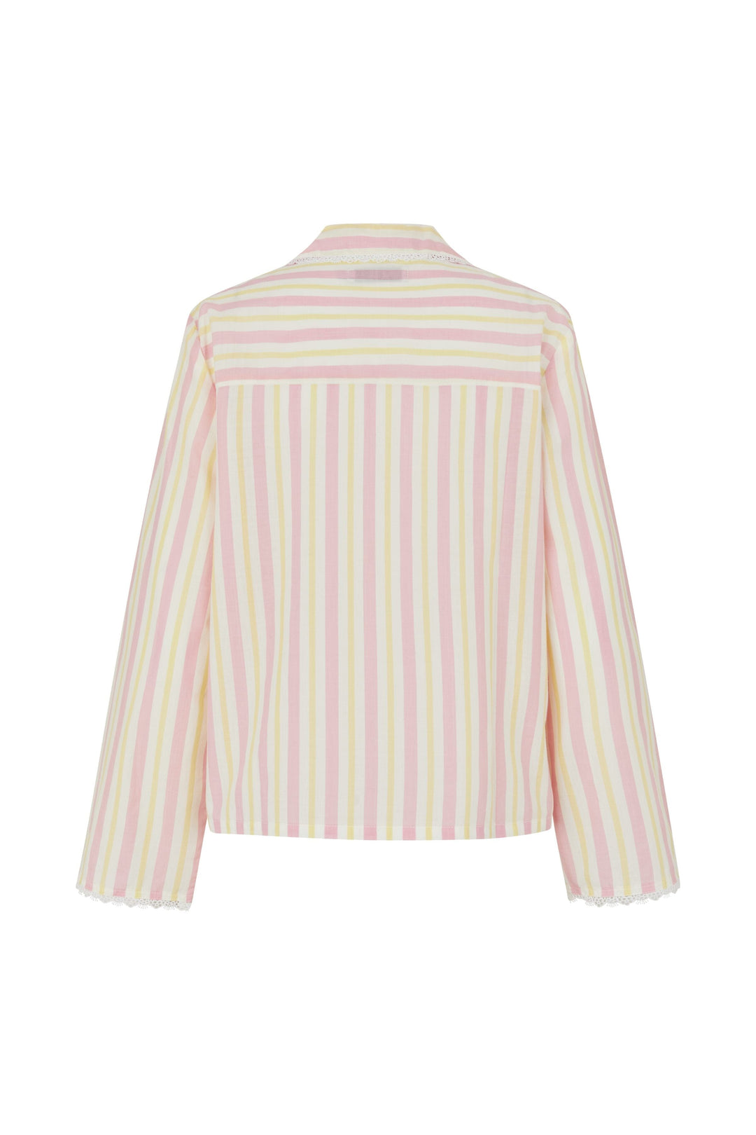 Stine Goya - 2476 Pyjamas, Striped Pyjamassg-ps26-ot004-2476 - Lemon & Rose Stripes Nattøj