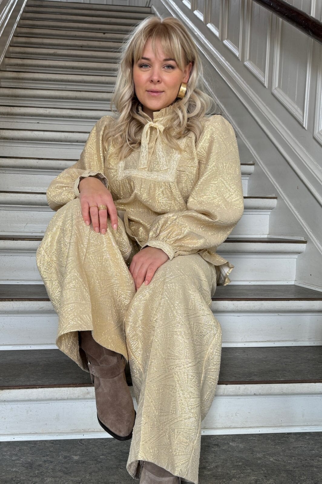 Stories From The Atelier By Copenhagen Shoes - Thinking Pants - 0051 Gold Bukser