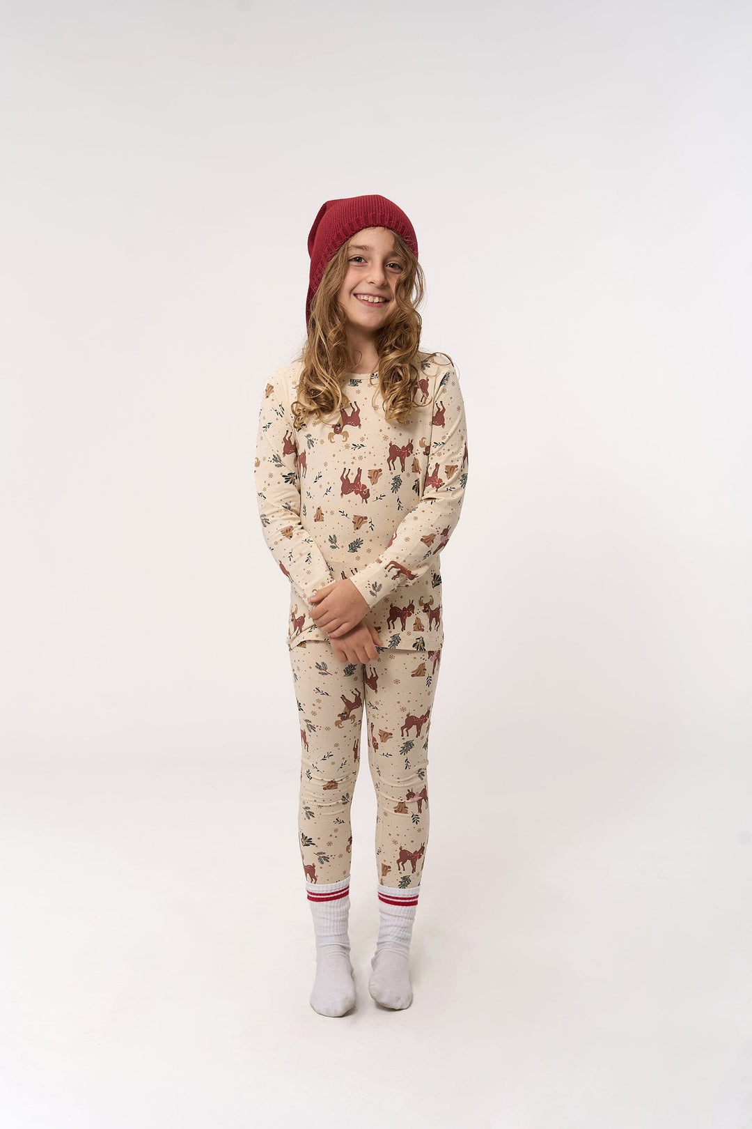 The New - Tnholiday Nightset TN5960 - White Swan Aop Nattøj