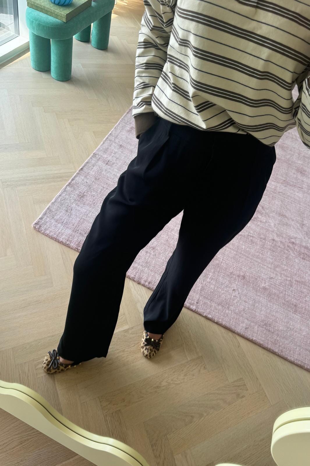 Valentin Studio - Pretty Pants Wide - Black Bukser